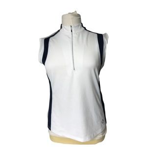 4 all by Jofit Women’s White Sleeveless Athletic Tank Top SZXL